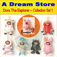 Click for FULL SET OF 6PC DORA THE EXPLORER COLLECTION SET 1 Detail