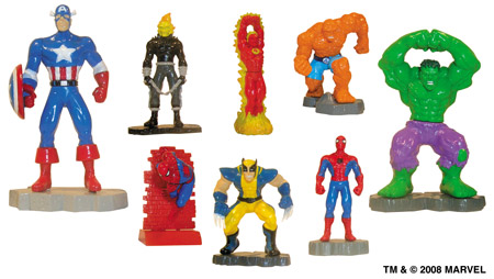 Click for FULL SET OF 8PC MARVEL HEROES BUILDABLE FIGURES COLLECTION Detail