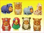 Click for FULL SET OF 8PC WINNIE THE POOH Peek-A-Pooh FIGURE COLLECTION SERIES 5 Detail