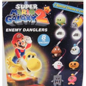 Click for FULL SET OF 8PC SUPER MARIO BROS. GALAXY 2 ENEMY DANGLERS Detail