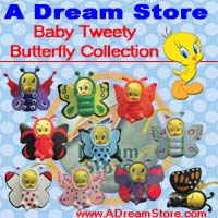 Click for FULL SET OF 10PC TWEETY BUTTERFLY FIGURE COLLECTION Detail