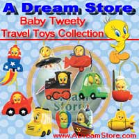 Click for FULL SET OF 11PC TWEETY TRAVEL TOYS FIGURE COLLECTION Detail