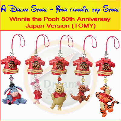 Detail Picture for FULL SET OF 5PC WINNIE THE POOH AND FRIENDS FIGURE COLLECTION Japan Verison