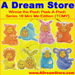 Picture for FULL SET OF 8PC WINNIE THE POOH Peek-A-Pooh Mini Me EDITION CANADA VERSION