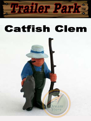 Detail Picture for Homies Trailer Park Series 1 Catfish Clem