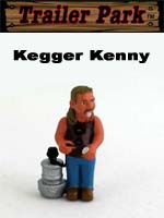 Click for Homies Trailer Park Series 1 Kegger Kenny Detail