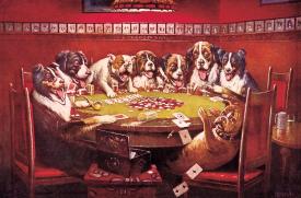 Click for 8 DRUKEN DOGS PLAYING CARDS Detail