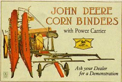 Click for JOHN DEERE/CORN BINDER Detail